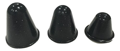 Lapto Cone Shaped Clear Rubber Bumpers Conical Rubber Bumpers Black,amplifiers 