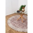 thumbnail image 2 of The Rug Collective  Distressed Vintage Levent Machine Washable Area Rug 6' Round, 2 of 5
