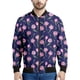 thumbnail image 3 of Chaqueta con cremallera y estampado de tulipanes coloridos para hombre y mujer, sudadera con estampado floral en 3D, chaquetas bomber de calle de manga larga geniales, 3 of 5