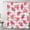 Pink, variant on Pink and White Striped Shower Curtain for Bathroom, Summer Tropical Fruit Pink Watermelon and Strawberry Fabric Shower Curtain with Hooks,Watercolor Bathroom Curtain Shower Set, 84" W x 72" L