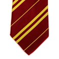 thumbnail image 3 of Corbata informal para hombre perfecl estrecha delgada con rayas amarillas, 3 of 8