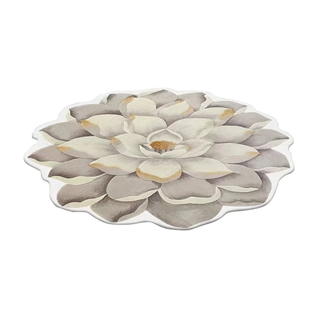 Tapis de Porte Tapis d'Entrée Tapis de Porte d'Entrée Tapis de Porte 3D en Forme Spéciale Fleur Tapis de Sol Tapis de Porte Intérieur Tapis Diamètre 60 cm Tapis pour Entrée Intérieur Mes Commandes Passées 24 X 24 Po
