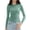 Green, variant on Lixiuxyad Womens Short Sleeve Tops Loose Fit Women’s Slim Tops Long Sleeve Round Neck Crop Top Tee Shirt Basic Solid Tight Slim Fit Cropped Shirt Workout Yoga