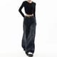 thumbnail image 1 of HOUZHOU-pantalones vaqueros de pierna ancha para mujer, Vaqueros holgados de estilo Vintage, estilo coreano, Hip Hop, Grunge Y2k, 1 of 5