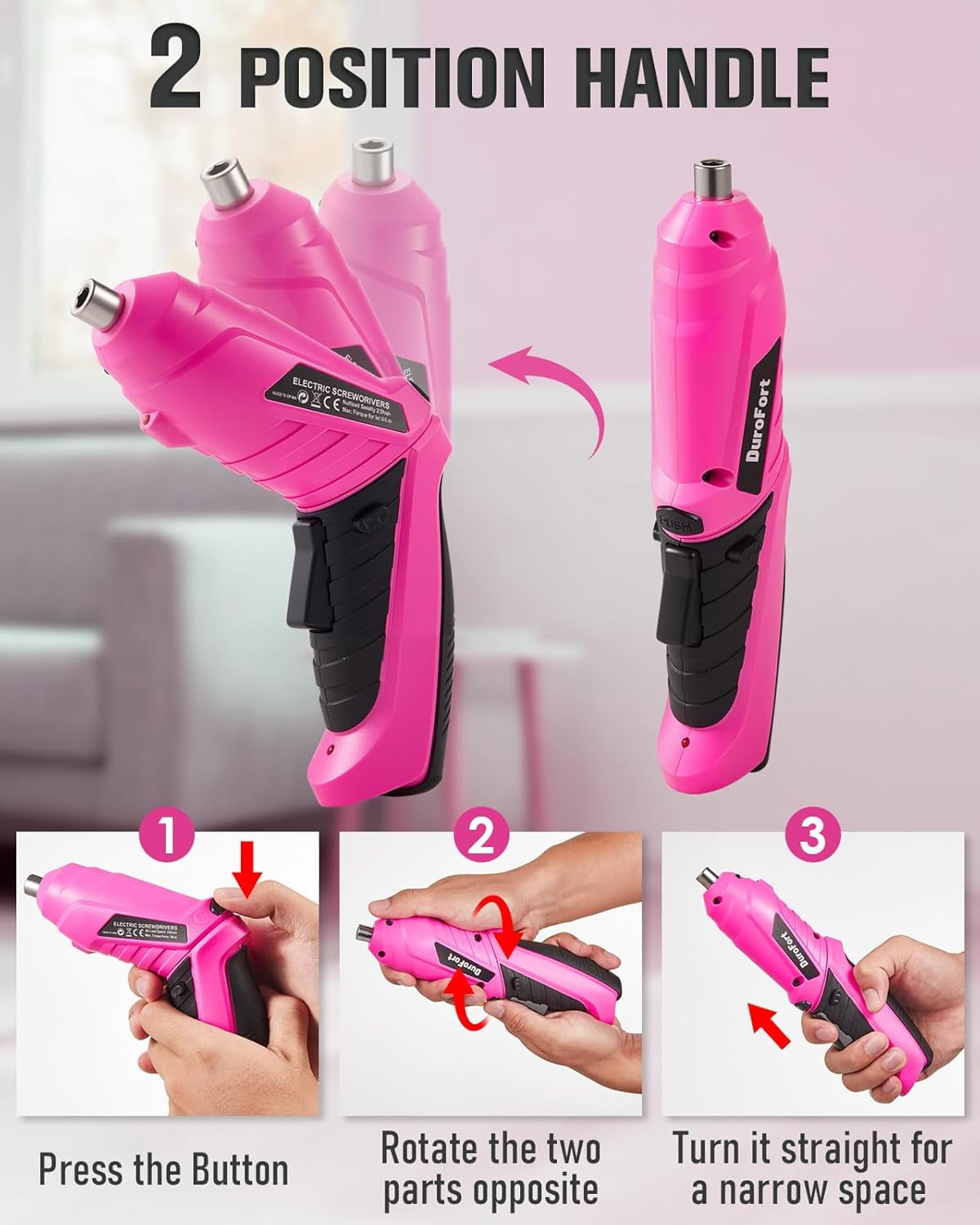 120-IN-1 Mini Electric Screwdriver Set is a comprehensive electric precision tool kit designed for electronics repair and assembly tasks