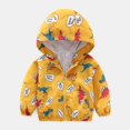 thumbnail image 1 of Boy‘s Cartoon Lightweight Wind Zip Hooded Jackets Windbreakers Cute Dust Coats 2T-7 Years, 1 of 11
