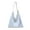White, variant on Women Glitter Sequin Shoulder Tote Bag Ladies Large Capacity Shiny Shopping Bag Pouch