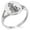 Silver, variant on Stainless Steel Nautical Anchor Ship Helm Wheel Minimalist Oval Top Polished Statement Signet Ring