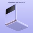 thumbnail image 4 of Maoww Frosted Phone Case Compatible for Samsung Z FLIP 3 Anti-fingerprint Protective Cover All-Inclusive Fold Cover Shell Purple, 4 of 9