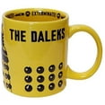 thumbnail image 2 of Doctor Who Dalek 2D Mug (Yellow) by Underground Toys, 2 of 2