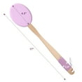 thumbnail image 2 of Amazerbath Lotion Applicator for Back, Foot, 4 Replaceable EVA Pads with 1 Long Handle, Back Lotion Applicator for Elderly, Women, Purple, 2 of 6