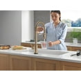 thumbnail image 4 of Delta 9659Tl-Dst Trinsic Semi Pro 1.8 GPM Single Hole Pull Down Touchless Kitchen Faucet -, 4 of 7