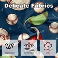 thumbnail image 3 of Baseball Chair Pillow Covers Set - Decorative Pillows Covers, Velvet Throw Pillow Cases with Unique Patterns for Home Decor, 16x16, 18x18, 20x20 Inches, 2 Pack - Great for Various Occasions., 3 of 6