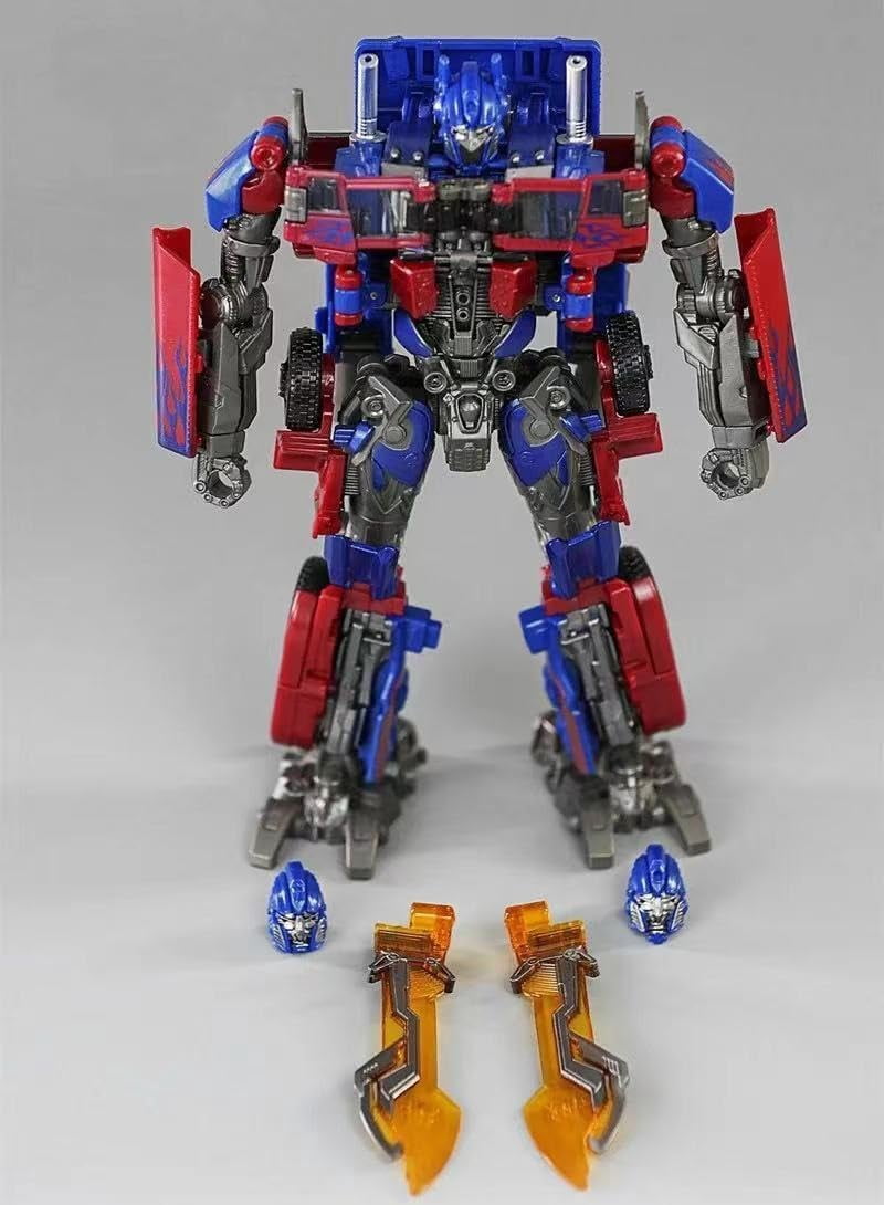 6.7-Inch White Optimus Prime Robot Model (TW-1022)
