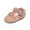 A02/Pink, variant on Bonario Baby Girls Dress Shoes Infant Mary Jane Bowknot Flats None-Slip Sole Princess Shoes for Newborn 3-18 Months