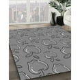thumbnail image 2 of Ahgly Company Indoor Rectangle Patterned Ash Gray Area Rugs, 8' x 10', 2 of 6