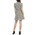 thumbnail image 6 of Allegra K Women's Full Packet Short Sleeve Casual Above Knee Mini Floral Dress, 6 of 6