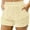 Beige, variant on Summer Saving Clearance AXXD Beige Workout Shorts Womens Spring Athletic Pocket Sweatshorts Solid Shorts Casual Wear Work Out Shorts Pants Summer Saving Clearance Outfits