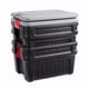 thumbnail image 3 of Caja de almacenamiento Rubbermaid ActionPacker de 24 litros para exteriores, paquete de 2, 3 of 9