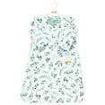 thumbnail image 2 of Hudson Baby Long Sleeve Plush Faux Fur Sleeping Bag, Wearable Blanket, Eucalyptus, 0-6 Months, 2 of 2