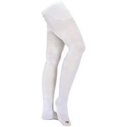 Venosan White AES Thigh Length Open Toe Regular Stocking Size: Small