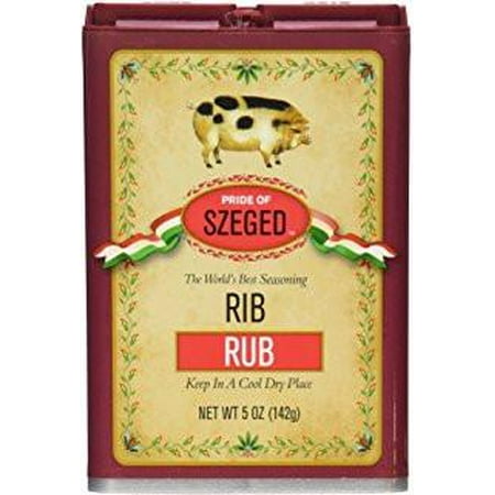 Rib Rub Seasoning (szeged) 5oz (142g)