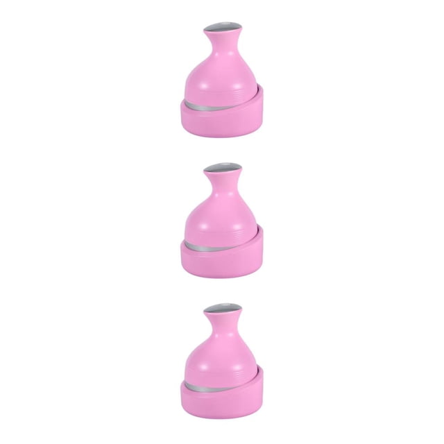 Baohd Head Gentle Massage USB Charging Electric Massager For Cats And Dogs Convenient pink 3Set