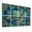 Color 1, variant on Stained Glass Style 8 Pack Art Acoustic Panels Sound Absorbing Baroque Sea Turtle Soft Blue vintage Decorative Soundproof Wall Panels Self Adhesive for Nursery Game Room Bedroom 48"x32"