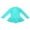 Mint Green, variant on Kids Girls Rhinestones Ballet Leotard Tulle Splice Cutout Back Skating Dress