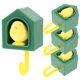 thumbnail image 5 of unbranded 4Ud De Pared Adhesivos Creativos Con Sensor Y Gancho Para Abrigo Verde, 5 of 8