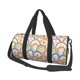 thumbnail image 1 of Balery Rainbow Flowers Bolsa de Gimnasio para Mujeres y Hombres, Bolsa de Viaje Impermeable, Bolsa de Fin de Semana con Compartimento para Zapatos y Bolsillo Húmedo, 1 of 6