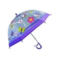 thumbnail image 2 of Girls Flowers Clear Dome Umbrella, 2 of 2