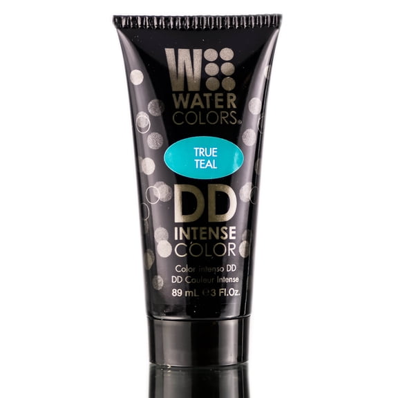 True Teal , Tressa Watercolors DD Intense Color - 3 oz , Hair Scalp - Pack of 1 w/ SLEEK Teasing Comb