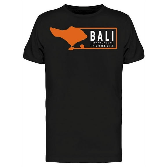 Bali Island Of Gods Logo T-Shirt Men -Image by Shutterstock, Male Large