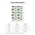 thumbnail image 5 of Rateoe Cute Turtle Pattern Flannel Throw Blanket, Ultra-soft Blanket for Bed, Couch, Car, Hypoallergenic Anti-pilling blanket-40"x30"(Vertical), 5 of 6