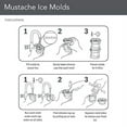 thumbnail image 3 of Novelty Ice Molds - Moustache, 3 of 5