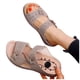 thumbnail image 4 of Zapatillas con cuña para mujer, zapatillas para exteriores para mujer, cadena de perlas, suela blanda Wmkox8yii nm10939, 4 of 4