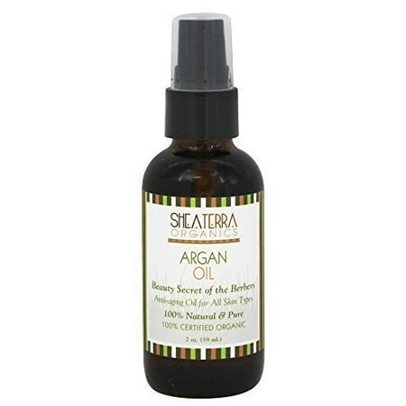 Shea Terra Organics - Moroccan Argan Oil Argan Oil Beauty of The Berbers, 2 fl oz oil