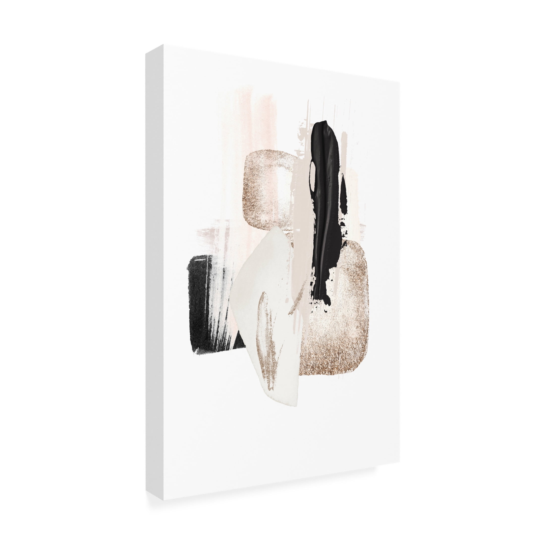 Trademark Fine Art Sally Ann Moss Brush Strokes 1 Canvas Wall Art