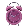 thumbnail image 2 of Reloj despertador Fernando Reloj despertador a cuerda con campana doble Rosado Twin Bell Alarm Clock, 2 of 8