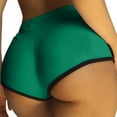 thumbnail image 1 of Gibobby Yoga leggings cortos Pantalones cortos Leggings atléticos Entrenamiento transpirable Correr Yoga Fitness Deportes Mujer Pantalones de yoga(Verde,G), 1 of 5