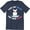 Navy Heather, variant on Save The Drama for Your LLama Cute Adorable Animal Slogan Men's T-Shirt