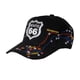 thumbnail image 2 of Signo de Gancho y bucle TOP HEADWEAR Ruta 66 ajustable negro, 2 of 2