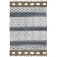 thumbnail image 1 of Casavani Brown Hand Block Printed Cotton Runner Area Rugs for Hallway and Stair, Ourdoor Patio Rug 4x10 feet, 1 of 7