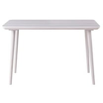 Pemberly Row Mid-century Wood Writing Desk in White Oak Finish