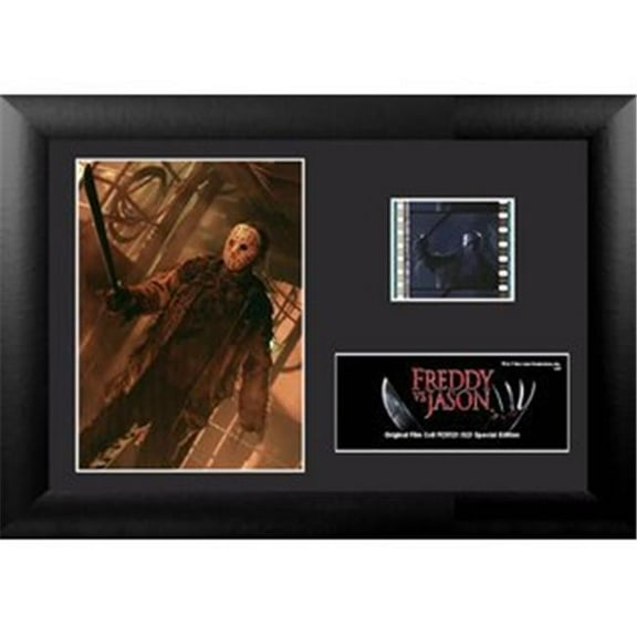 Freddy vs. Jason (Jason Voorhees) Minicell FilmCells Framed Desktop Presentation