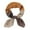 Browns, variant on Satin Neckerchief Square Scarf 26.5 x 26.5 Inches, Browns