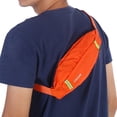 thumbnail image 1 of Cangurera para Correr, Hombres Mujeres Deporte Al Aire Libre Correr Ciclismo Gimnasio Cintura Cinturón Bolsa Paquete de Nylon, 3 Colors (Naranja) Spptty  equipo de deporte, 1 of 8