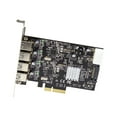 thumbnail image 2 of StarTech.com 4-Port USB PCIe Card - 10Gbps USB 3.1/3.2 Gen 2 Type-A PCI Express Expansion Card - 2 Controllers - 4xUSB - Windows/Mac/Linux - USB adapter - PCIe 3.0 x4 - USB 3.1 Gen 2 x 4, 2 of 7