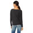 thumbnail image 3 of Bella + Canvas Ladies' Flowy Long-Sleeve Off Shoulder T-Shirt, 3 of 3